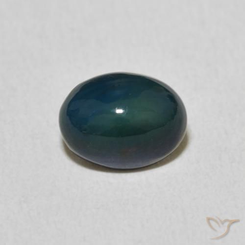 1.27ct Naturale Multicolore Opale, Ovale, Opaco, Photo A