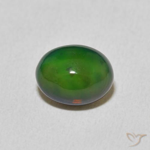 1.54ct Naturale Multicolore Opale, Ovale, Opaco