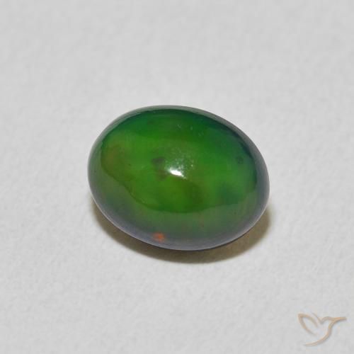 Opale Multicolore naturale da 1.54 ct, Ovale, Opaco