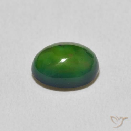 Opale Multicolore naturale da 1.54 ct, Ovale, Opaco