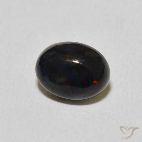 Opale Multicolore naturale da 1.23 ct, Ovale, Opaco