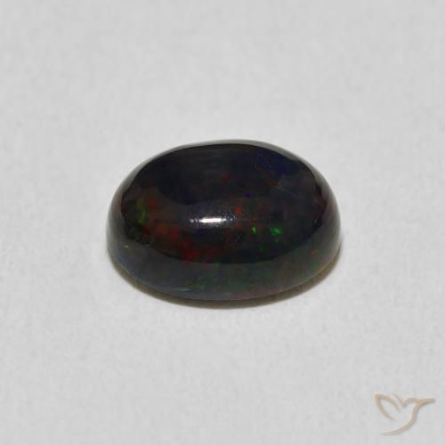 Opale Multicolore naturale da 1.23 ct, Ovale, Opaco
