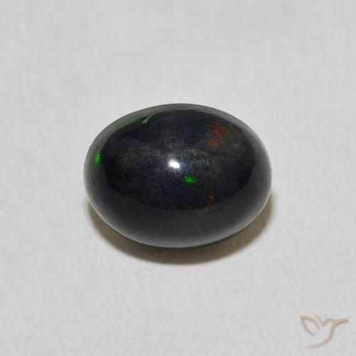 1.32ct Naturale Multicolore Opale, Ovale, Opaco
