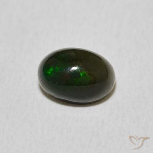Opale Multicolore naturale da 0.77 ct, Ovale, Opaco