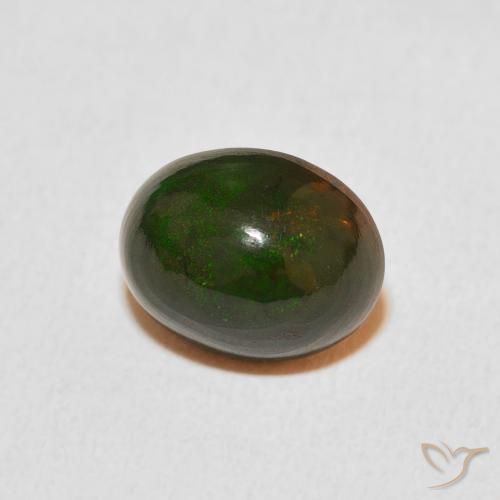 Opale Multicolore naturale da 1.96 ct, Ovale, Opaco