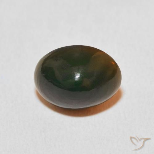1.94ct Naturale Multicolore Opale, Ovale, Opaco