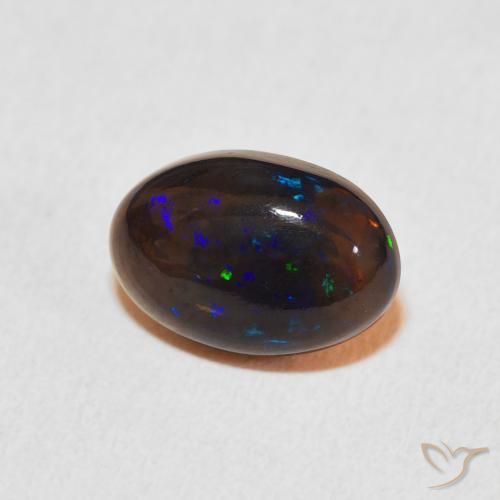 Opale Multicolore naturale da 1.82 ct, Ovale, Opaco