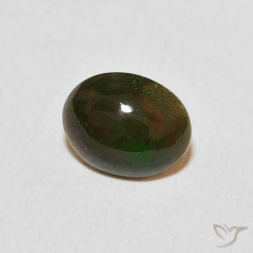 Opale Multicolore naturale da 1.03 ct, Ovale, Opaco