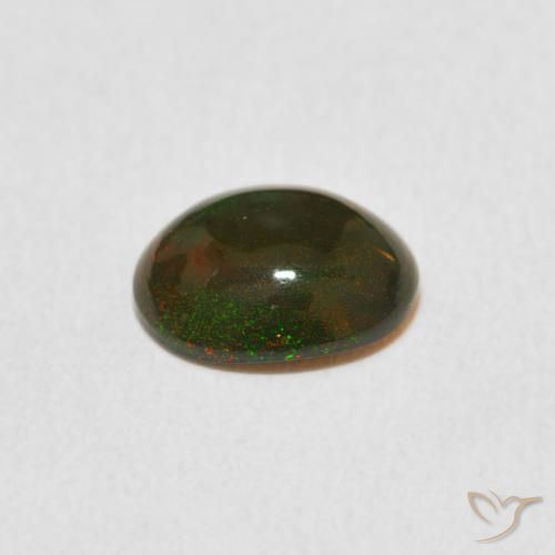 Opale Multicolore naturale da 1.03 ct, Ovale, Opaco