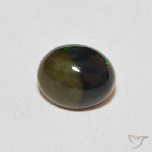 Opale Multicolore naturale da 1.29 ct, Ovale, Opaco