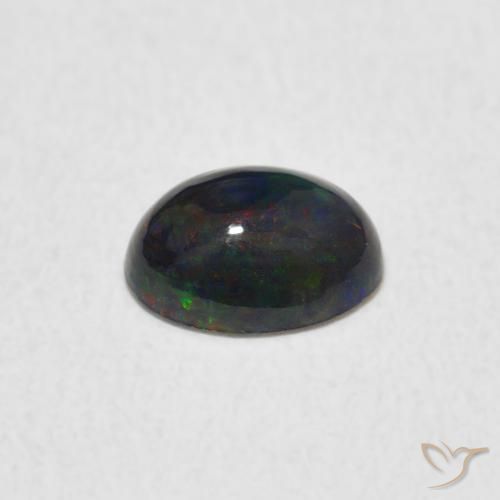 Opale Multicolore naturale da 0.46 ct, Ovale, Opaco
