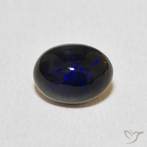 0.82ct Naturale Multicolore Opale, Ovale, Opaco