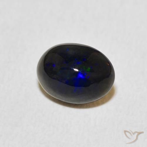 Opale Multicolore naturale da 0.82 ct, Ovale, Opaco
