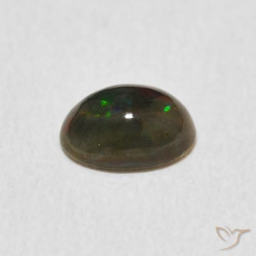 Opale Multicolore naturale da 0.53 ct, Ovale, Opaco
