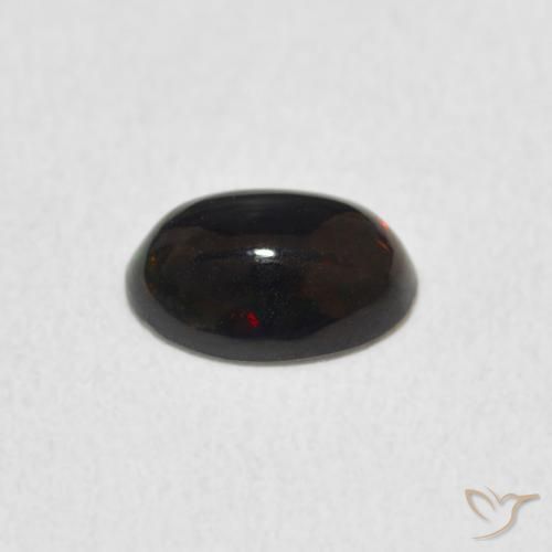 Opale Multicolore naturale da 0.42 ct, Ovale, Opaco