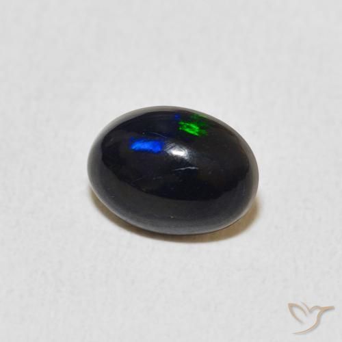 Opale Multicolore naturale da 0.51 ct, Ovale, Opaco