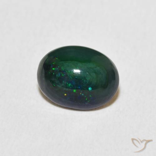 Opale Multicolore naturale da 1.06 ct, Ovale, Opaco