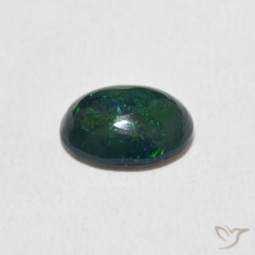 Opale Multicolore naturale da 1.06 ct, Ovale, Opaco