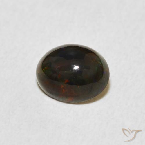 Opale Multicolore naturale da 0.66 ct, Ovale, Opaco