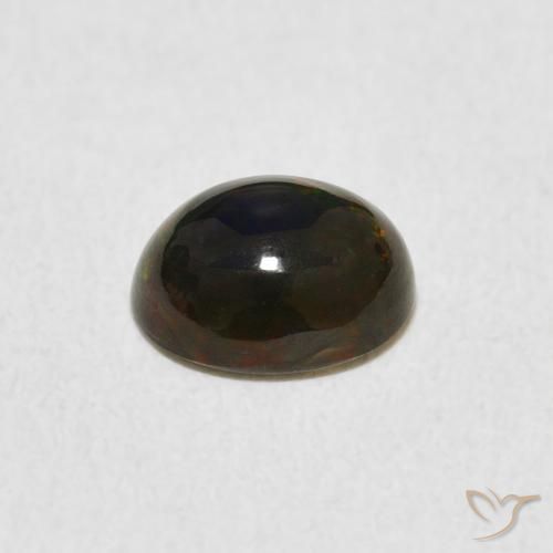 Opale Multicolore naturale da 0.66 ct, Ovale, Opaco