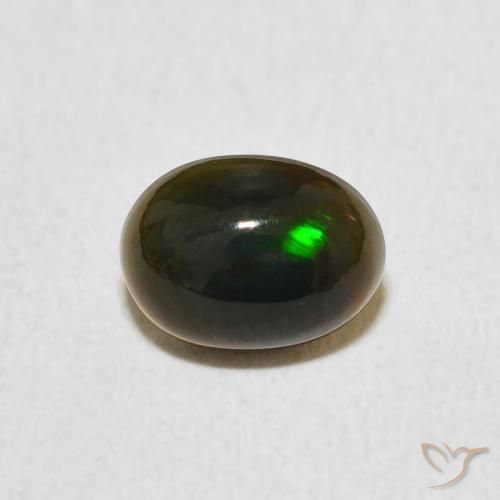 0.73ct Naturale Multicolore Opale, Ovale, Opaco