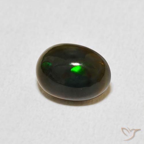 Opale Multicolore naturale da 0.73 ct, Ovale, Opaco