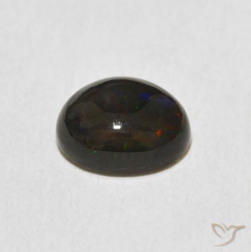 Opale Multicolore naturale da 1.39 ct, Ovale, Opaco