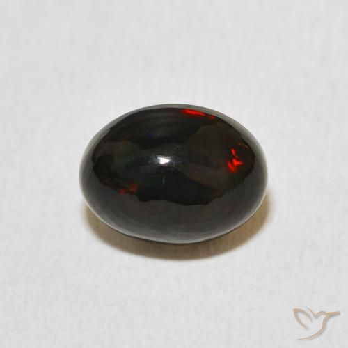 1.45ct Naturale Multicolore Opale, Ovale, Opaco