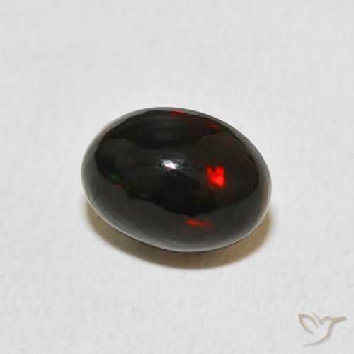 Opale Multicolore naturale da 1.45 ct, Ovale, Opaco