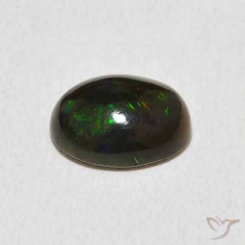 Opale Multicolore naturale da 1.06 ct, Ovale, Opaco
