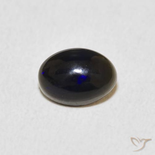 0.48ct Naturale Multicolore Opale, Ovale, Opaco, Photo A