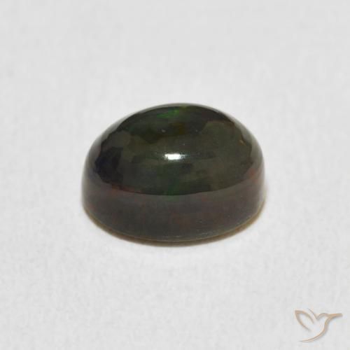 Opale Multicolore naturale da 1.29 ct, Ovale, Opaco