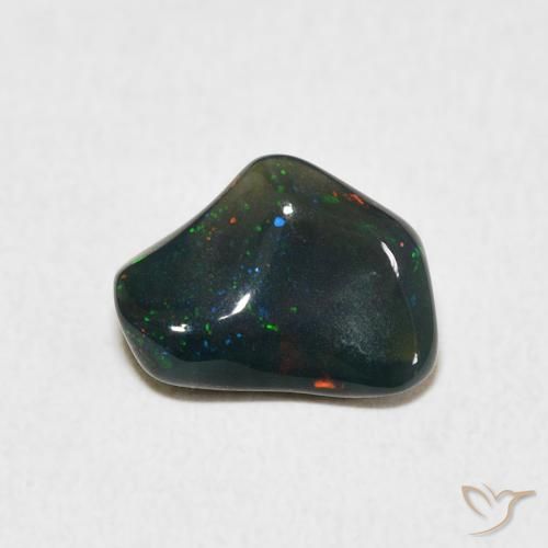 1.58ct Naturale Multicolore Opale, Taglio a fantasia, Opaco