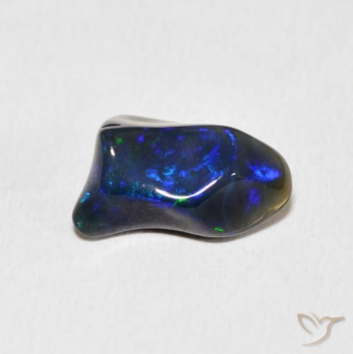 2.54ct Naturale Multicolore Opale, Taglio a fantasia, Opaco