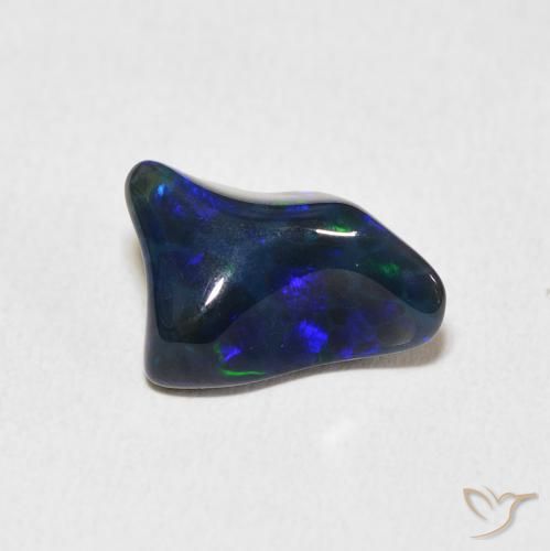 Opale Multicolore naturale da 2.54 ct, Taglio a fantasia, Opaco