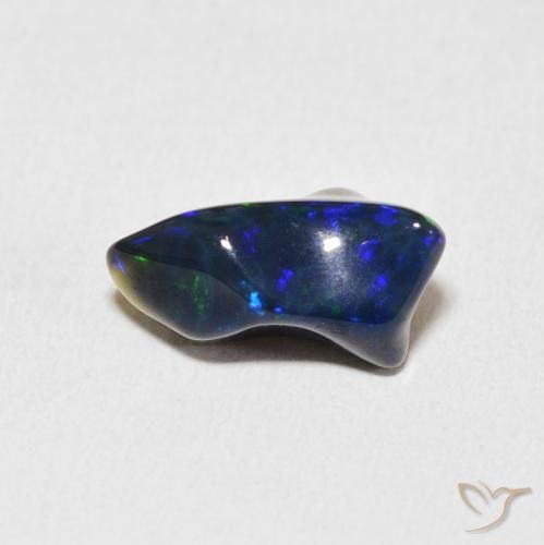 Opale Multicolore naturale da 2.54 ct, Taglio a fantasia, Opaco