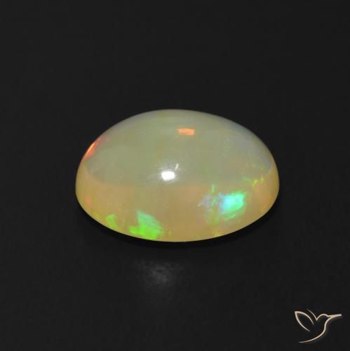 Opale Multicolore naturale da 1.71 ct, Ovale, Trasparente
