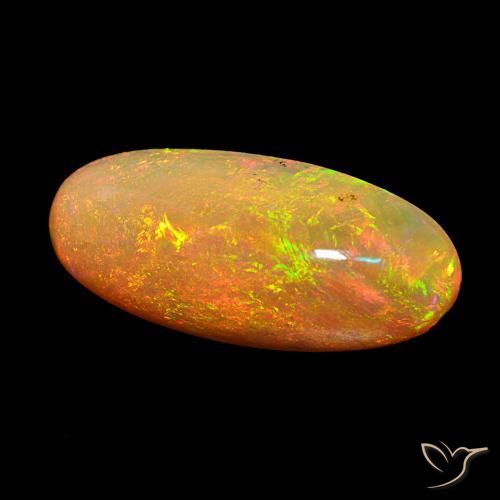 Opale Multicolore naturale da 13.59 ct, Ovale, Opaco