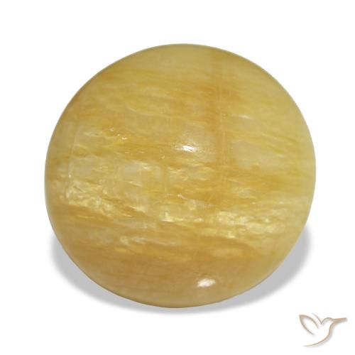 4.42ct dorato opale, ovale, opaco