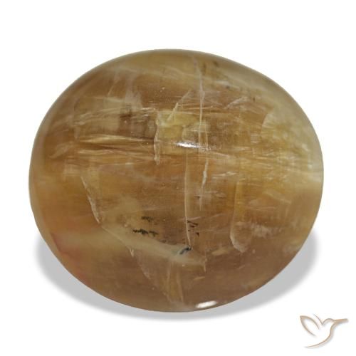 Opale naturale marrone da 8,17 ct, taglio ovale, opaco