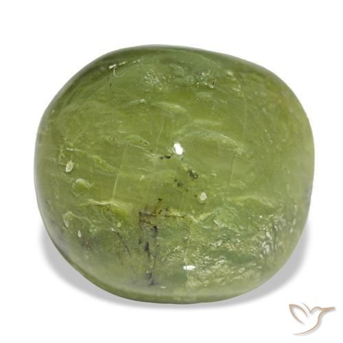 Opale naturale verde da 8,68 ct, taglio a cuscino, opaco