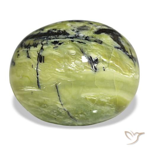 24.01ct verde opale, ovale, opaco