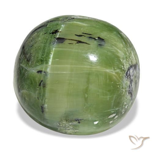 Opale naturale verde da 9,37 ct, taglio a cuscino, opaco