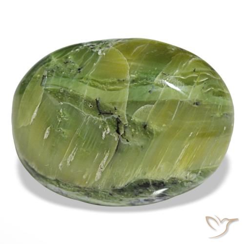 14.58ct verde opale, ovale, opaco