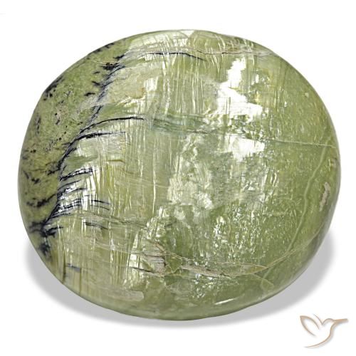 25.90ct verde opale, cuscino, opaco