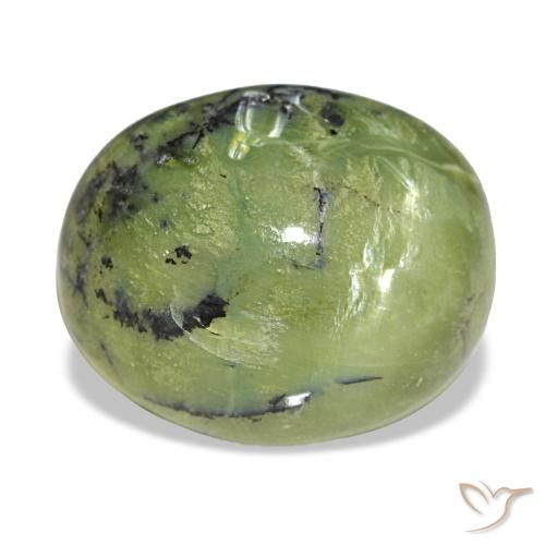 6.32ct verde opale, ovale, opaco