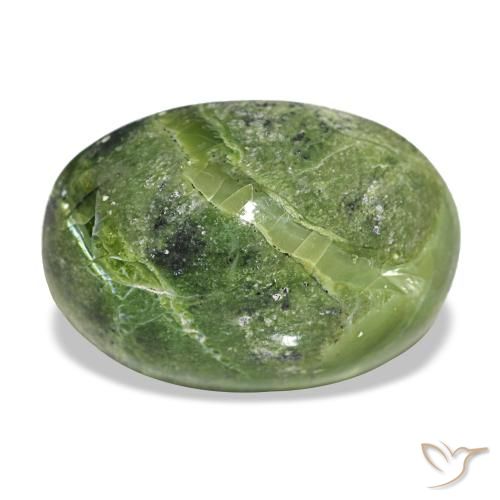9.74ct verde opale, ovale, opaco