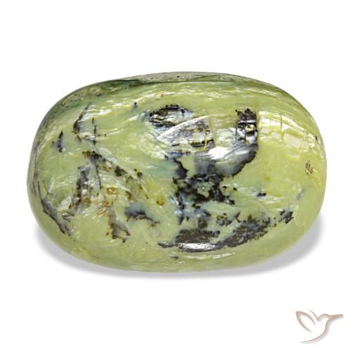 9.57ct verde opale, ovale, opaco