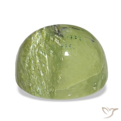 Opale naturale verde da 6,79 ct, taglio a cuscino, opaco