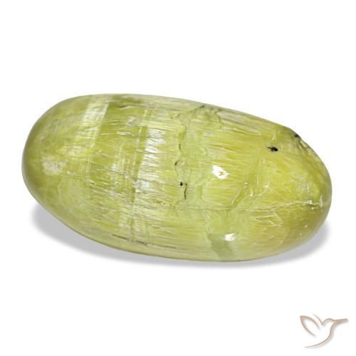 Opale naturale verde da 7,30 ct, taglio ovale, opaco